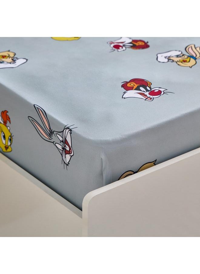 Looney Tunes Single Fitted Sheet 90X200 Plus 25 Cm  - Image 5