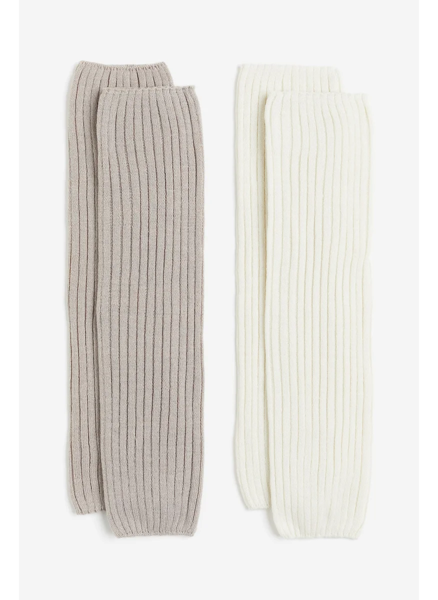 اتش اند ام 2-Pack Rib-Knit Leg Warmers