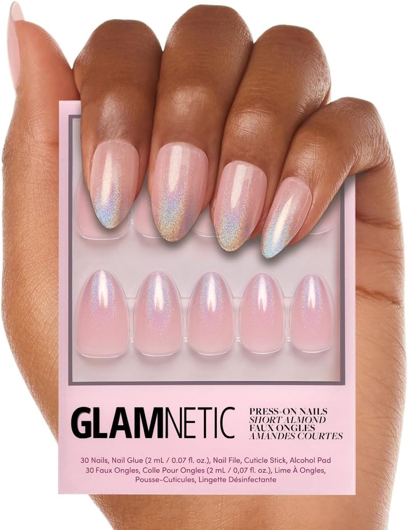 Glamnetic Cost saving user oriented build Press On Nails - Winter Storm Personal & public compatible - Image 1