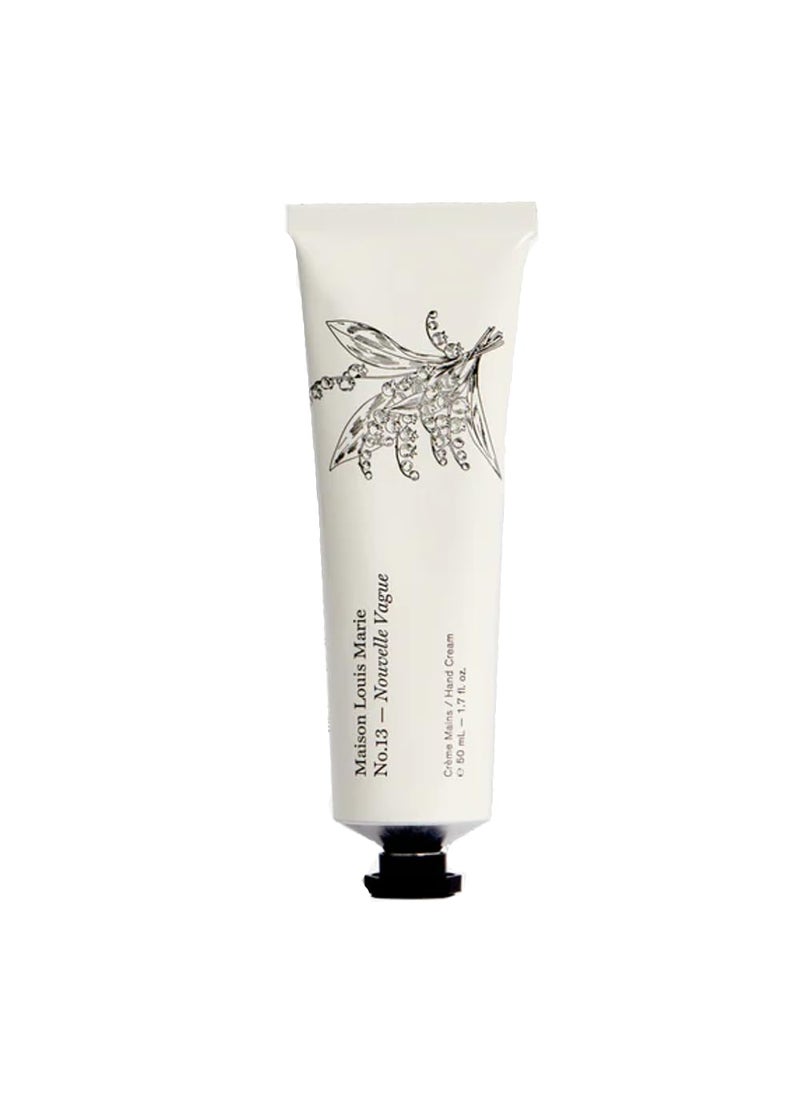 Maison Louis Marie - Maison Louis Marie  No13 Nouvelle Vague Hand Cream  Luxury Clean Beauty  NonToxic Fragrance 17 fl oz  50 ml - Image 1