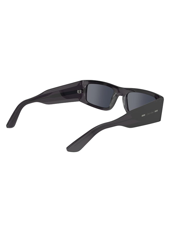 CALVIN KLEIN نظارة شمسية مربعة للجنسين ذات حماية من الأشعة فوق البنفسجية - CK23537S-059-5220 - حجم العدسة: 52 ملم - Image 5