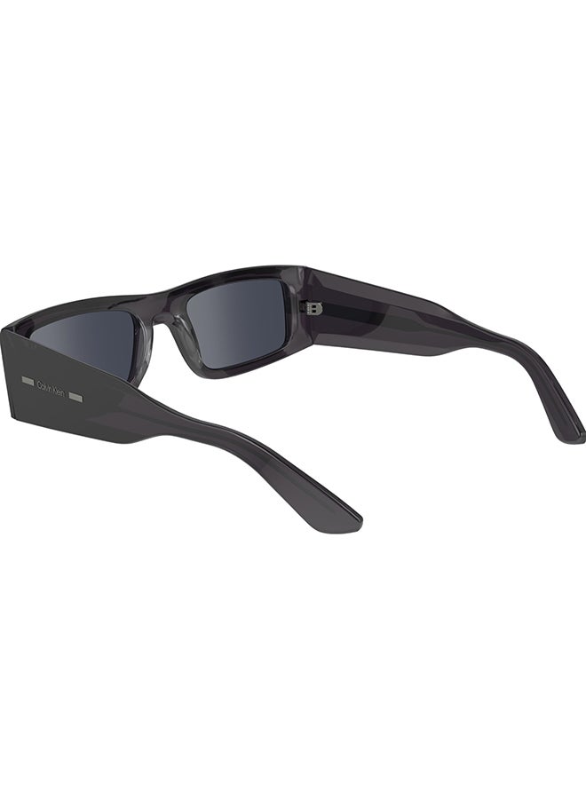 CALVIN KLEIN نظارة شمسية مربعة للجنسين ذات حماية من الأشعة فوق البنفسجية - CK23537S-059-5220 - حجم العدسة: 52 ملم - Image 3