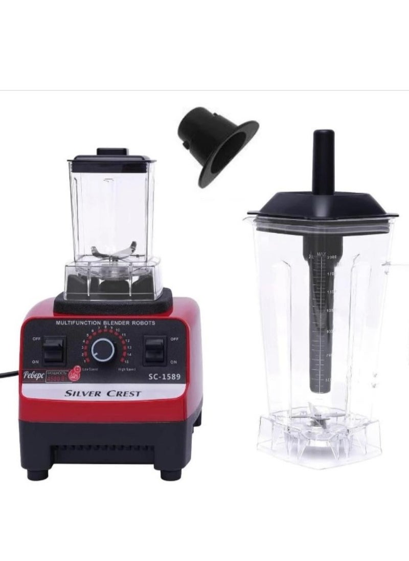 SILVER CREST - Silvercrest Professional SC-1589 Blender - 2.5L Multifunctional Blender for Crushing Ice, Coffee Beans, and Spices - Image 1