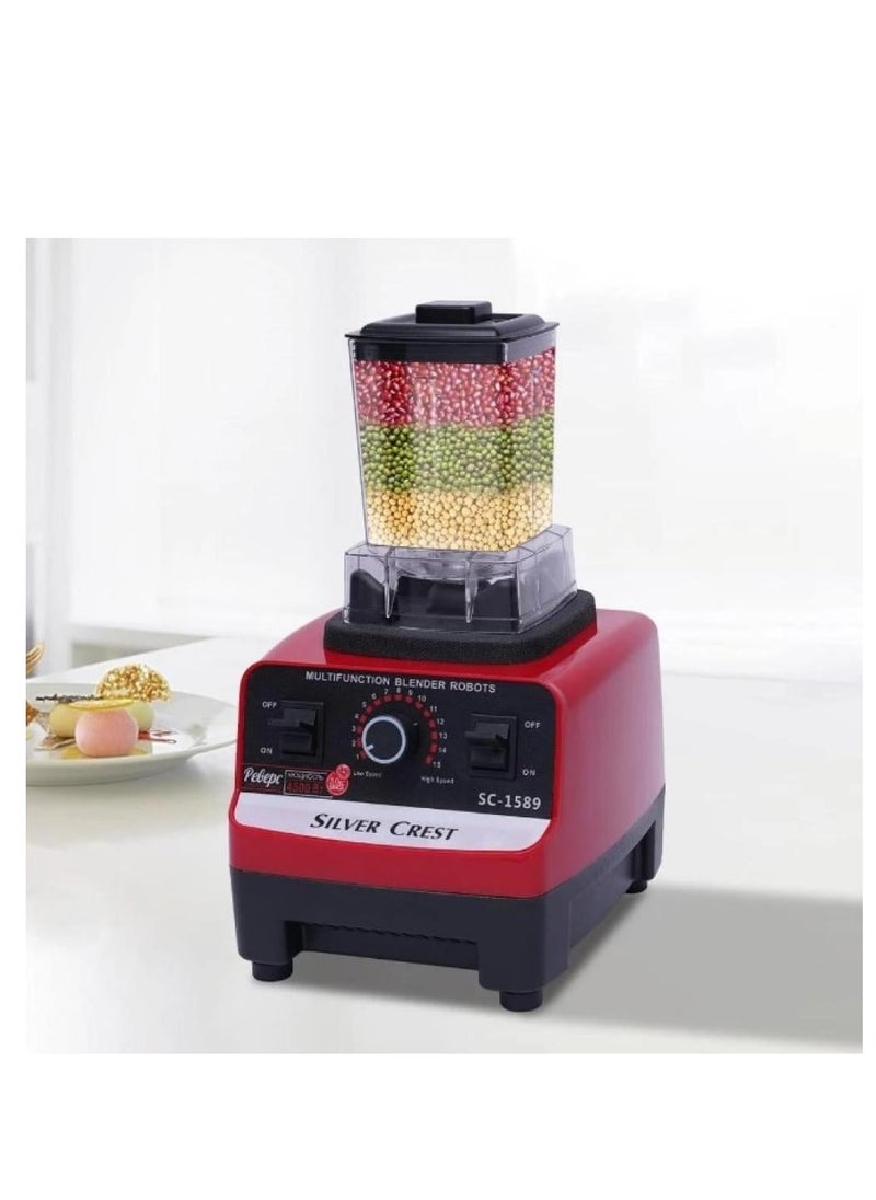 SILVER CREST - Silvercrest Professional SC-1589 Blender - 2.5L Multifunctional Blender for Crushing Ice, Coffee Beans, and Spices - Image 1
