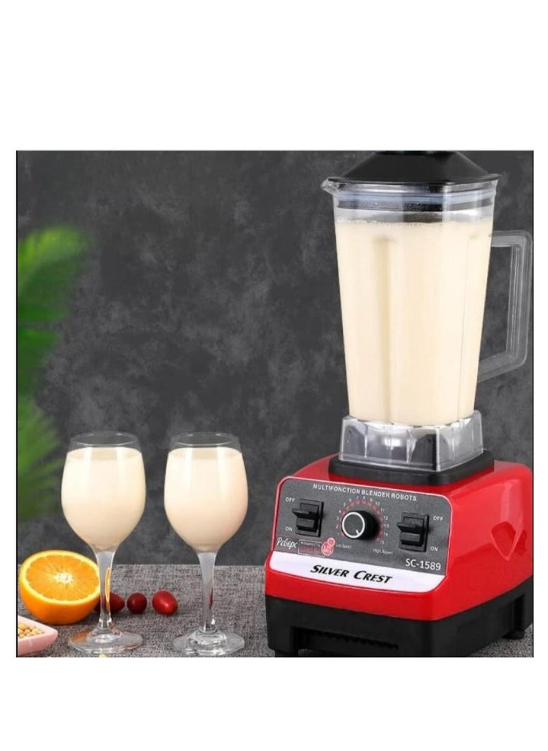 SILVER CREST - Silvercrest Professional SC-1589 Blender - 2.5L Multifunctional Blender for Crushing Ice, Coffee Beans, and Spices - Image 1