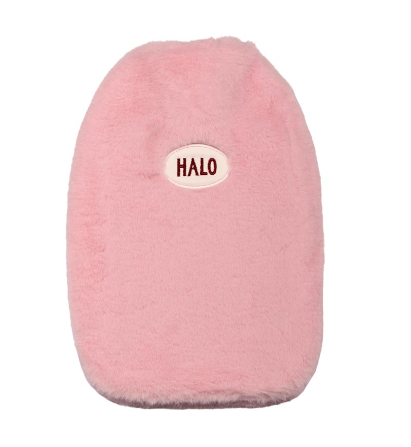 Onprix Soft Cover Hot Water Bag, Leak Proof Plush Cover Warm Water Bag Warm Hands and Feet, Period Warmth, Cute Design, Easy Water Injection Perfect for Bed, Travel, and Outdoor Use- 2 Liter - Image 1