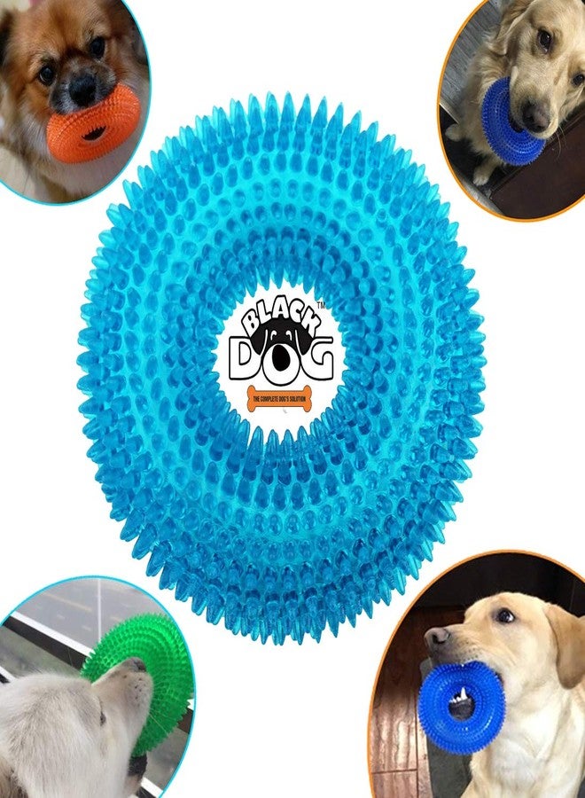 BLACK DOG Chew Spike Ring Toys for Teething (Best Toys for Your Dogs & Puppies) - Image 1