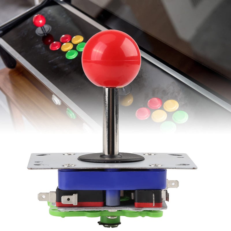 Akozon Joystick - 2/4/8 Way Classic Game Joystick with Adjustable Ball and Long Handle for Competition Style Gaming - Image 4