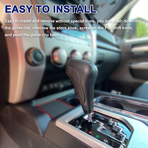 ATNVIDSG Automatic Gear Shift Knob Compatible with Toyota 4Runner 2010-2021 TRD Pro and 2007-2021 Tundra TRD Pro, Automatic Shift Knob OE PTR5734141-02 PTR57-34141-02 PTR5734141 PTR57-34141 - Image 5