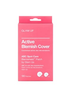 Glam Up Hydrocolloid Blemish Pimple Zit Patches(180Pcs/2Size) - Invisible Ultra Thin Spot Cover Stickers For Face And Skin, Strong Water-Proof And Adhesive Overnight, Vegan-Friendly  - Image 1