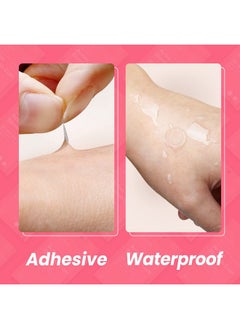 Glam Up Hydrocolloid Blemish Pimple Zit Patches(180Pcs/2Size) - Invisible Ultra Thin Spot Cover Stickers For Face And Skin, Strong Water-Proof And Adhesive Overnight, Vegan-Friendly  - Image 3