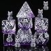 Maywin Cat DND Resin Dice Set Polyhedral DD Cat Dice Inclusion Dice for Dungeons and Dragons MTG RPG - Image 2