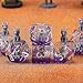 Maywin Cat DND Resin Dice Set Polyhedral DD Cat Dice Inclusion Dice for Dungeons and Dragons MTG RPG - Image 4