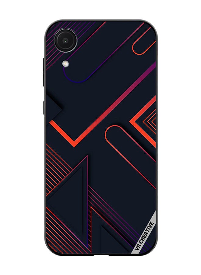 VR CREATIVE Protective Case Cover For Samsung Galaxy A03 Core Texture Design Multicolour - Image 1