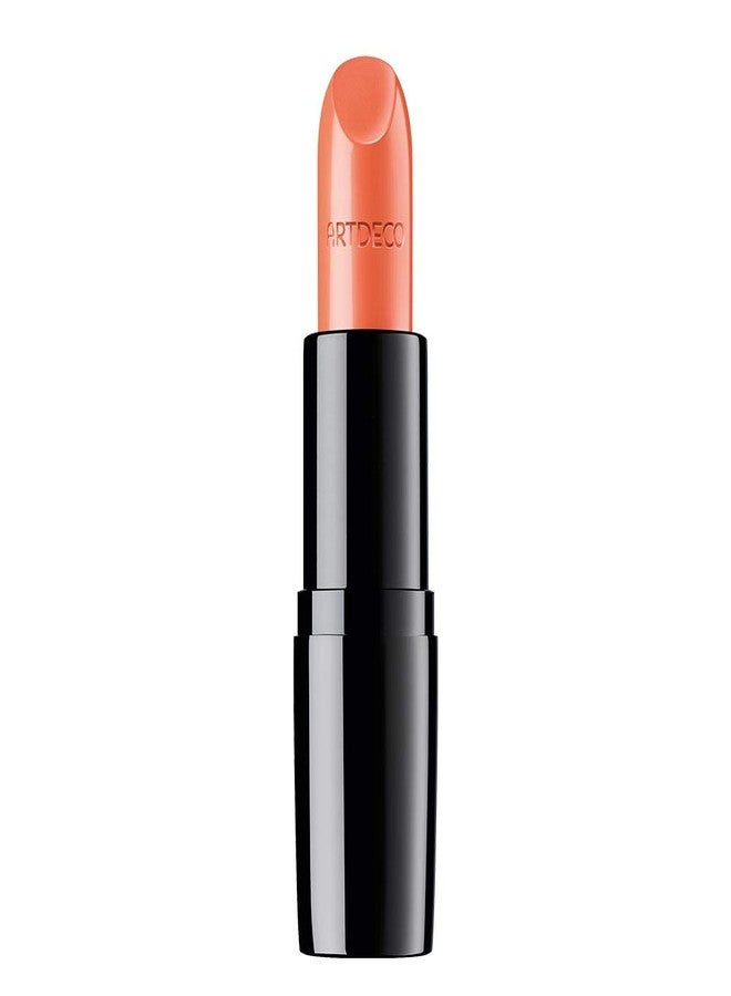 ARTDECO Perfect Color Lipstick, dreamy orange (4g) - glide-on lipstick with rich color & plumping effect, creamy, pearly finish, hyaluronic acid has a plumping effect, lip plumper, lip care, makeup - Image 1