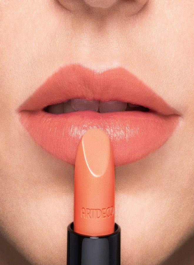 ARTDECO Perfect Color Lipstick, dreamy orange (4g) - glide-on lipstick with rich color & plumping effect, creamy, pearly finish, hyaluronic acid has a plumping effect, lip plumper, lip care, makeup - Image 2