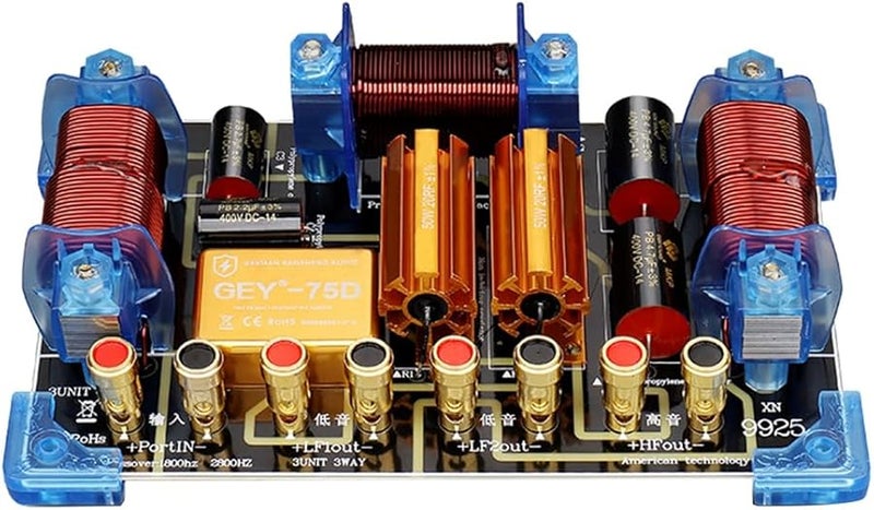 2000W Two Way Speaker Crossover For 12 15 Inch Stage Performance High Power Audio Frequency Divider - Image 1
