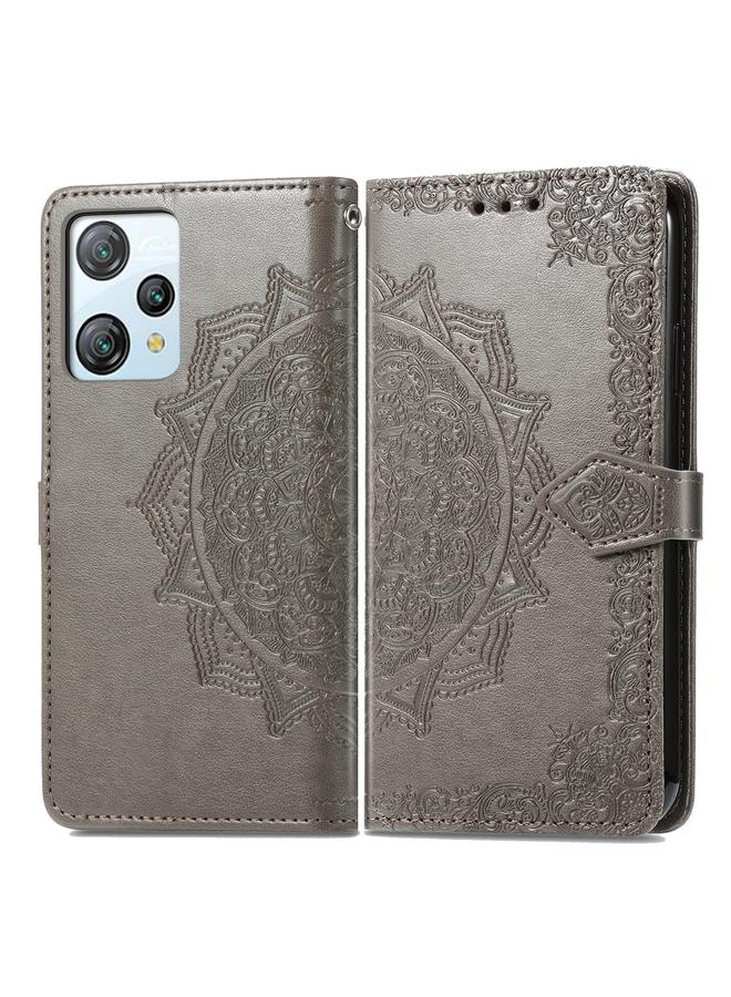 erorex Case For Blackview A53 Mandala Flower Embossed Leather Phone Case - Image 2