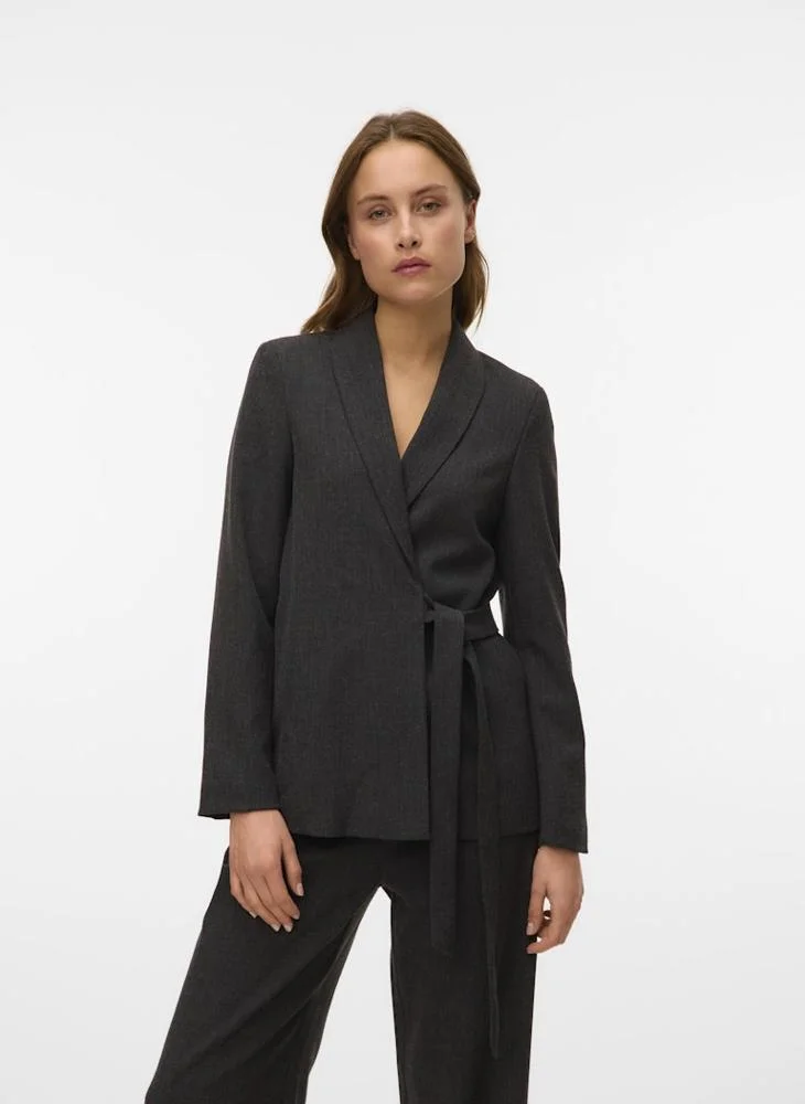 Vmbestie Ls Loose Strap Blazer