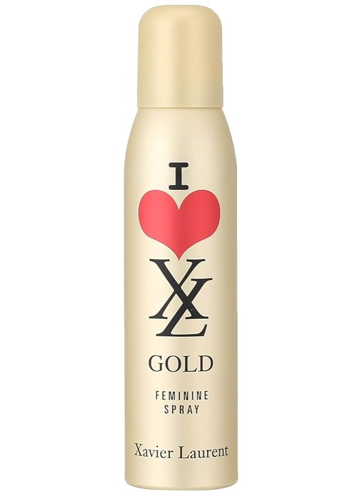 كزافييه لوران اكس ال -بادي اسبراي الذهبي للنساء -150 مل