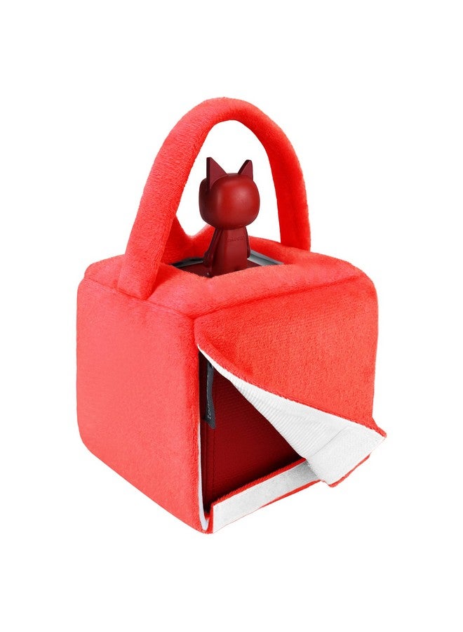 Annmore Carrying Case for Toniebox, Pouch for Tonies, Drop-proof and Dust-proof, Gift for Boys Girls, Storage Bag for Toniebox, Red - Image 3