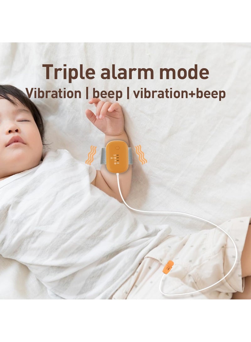 جهاز إنذار التبول اللاإرادي للأطفال أو كبار السن - قابل لإعادة الشحن عبر USB، جهاز إنذار التبول اللاإرادي مع مستشعر عالي الحساسية، صوت عالٍ واهتزاز قوي، حل مثبت لمن يعانون من التبول اللاإرادي - Image 3