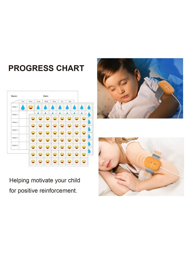 جهاز إنذار التبول اللاإرادي للأطفال أو كبار السن - قابل لإعادة الشحن عبر USB، جهاز إنذار التبول اللاإرادي مع مستشعر عالي الحساسية، صوت عالٍ واهتزاز قوي، حل مثبت لمن يعانون من التبول اللاإرادي - Image 5
