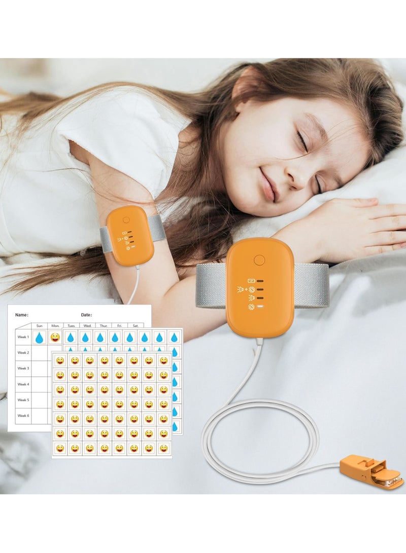 جهاز إنذار التبول اللاإرادي للأطفال أو كبار السن - قابل لإعادة الشحن عبر USB، جهاز إنذار التبول اللاإرادي مع مستشعر عالي الحساسية، صوت عالٍ واهتزاز قوي، حل مثبت لمن يعانون من التبول اللاإرادي - Image 1