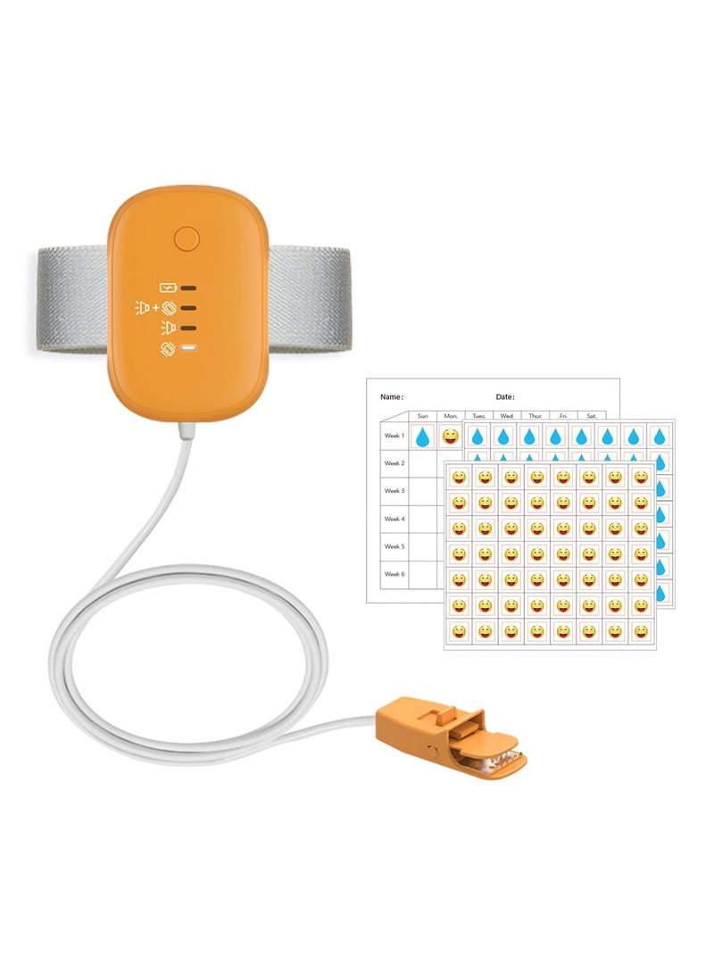 جهاز إنذار التبول اللاإرادي للأطفال أو كبار السن - قابل لإعادة الشحن عبر USB، جهاز إنذار التبول اللاإرادي مع مستشعر عالي الحساسية، صوت عالٍ واهتزاز قوي، حل مثبت لمن يعانون من التبول اللاإرادي - Image 2