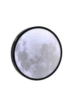 KUYING 2-In-1 Wooden Frame Moon Makeup Mirror And Light  - Image 1