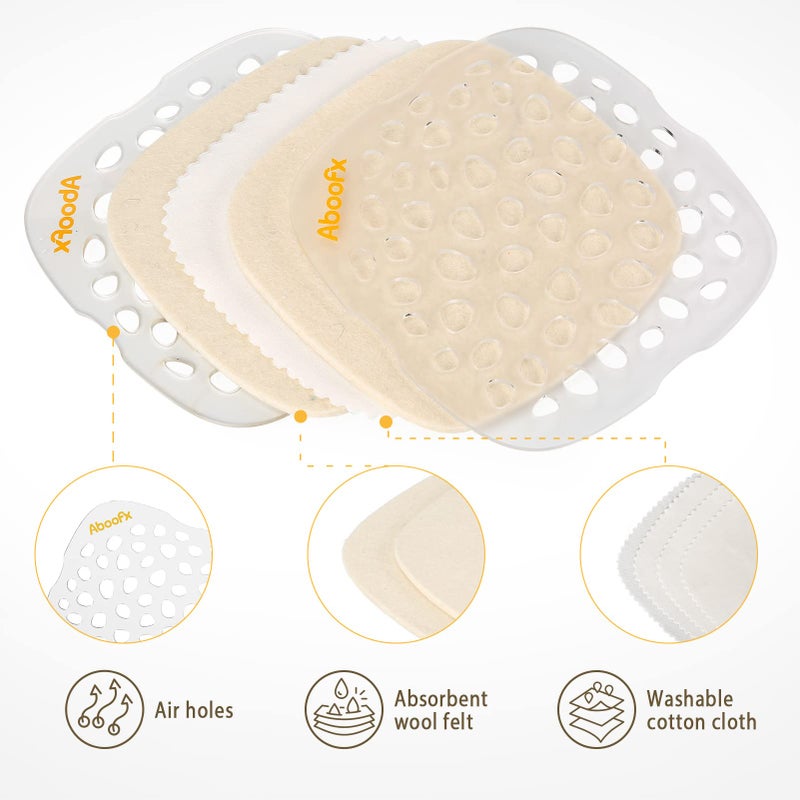 Aboofx Aboofx Microwave Flower Press, Quickly Flower Pressing Kit, 6.3 x 6.3 inch Microwave Flower Pressing Kit for Adults Fast Making Pressed Plant Specimen DIY Arts and Crafts  - Image 4