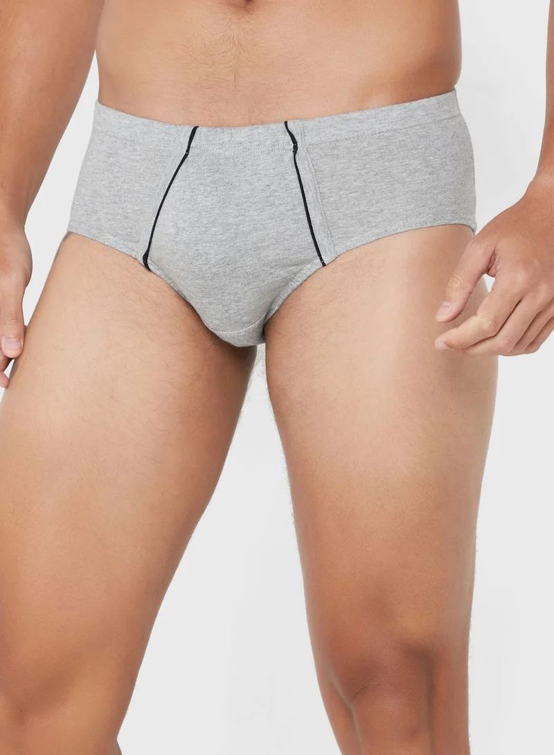 Seventy Five Basics Waist Band French Brief With Antibacterial Finish