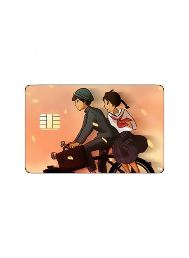 RKN PRINTED BANK CARD STICKER Umi And Shun From Up On The Poppy Hill Anime - Image 2