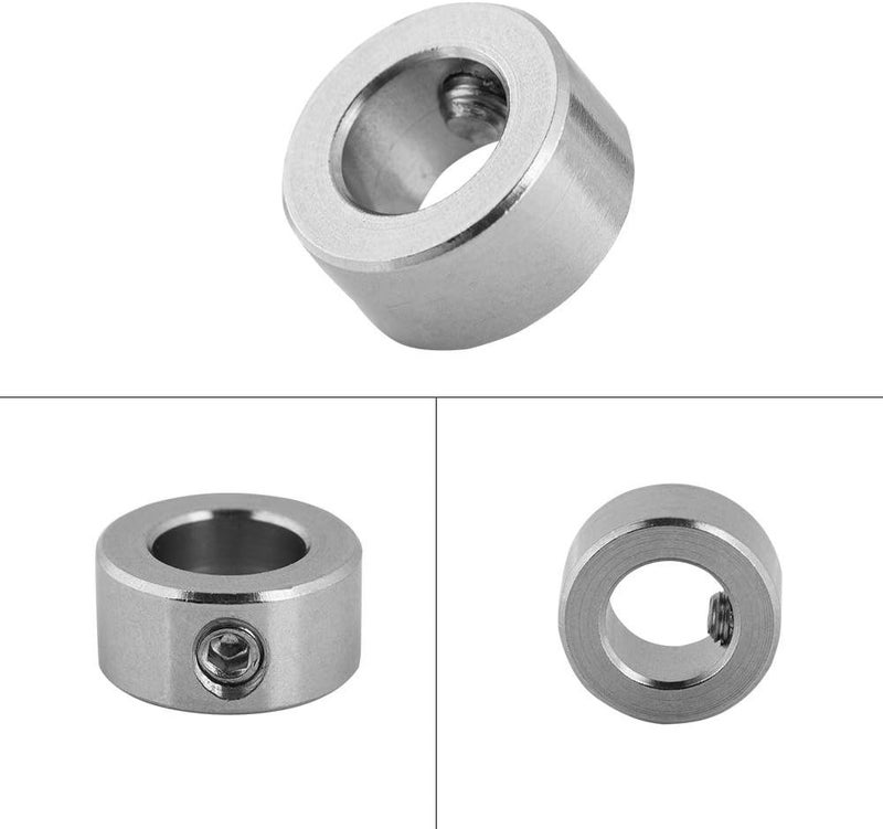 klarako 100% 5 Pcs 8mm Shaft Lock Collar T8 Lead Screw Lock Ring Stainless Steel Isolation for 3D Printer - Image 5