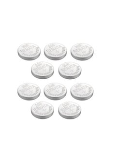 10 Pieces Watch Batteries 399/SR927W Swiss Made Silver 1.55 V