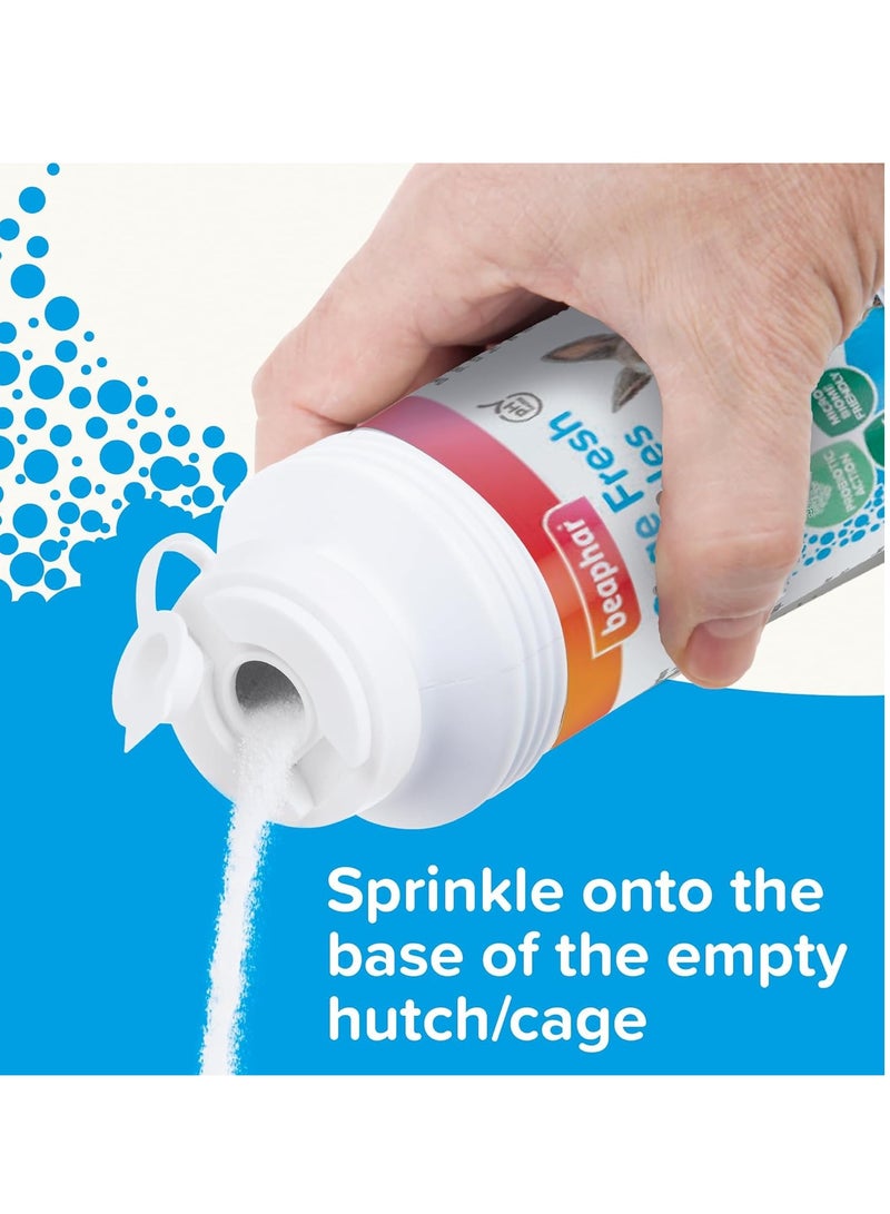 بيفار حبيبات Cage Fresh لأقفاص الحيوانات والأقفاص تمتص الروائح وتحافظ على الأقفاص طازجة لفترة أطول وتستخدم البروبيوتيك لاحتجاز الروائح وتدميرها برائحة منعشة 600 جرام - Image 4