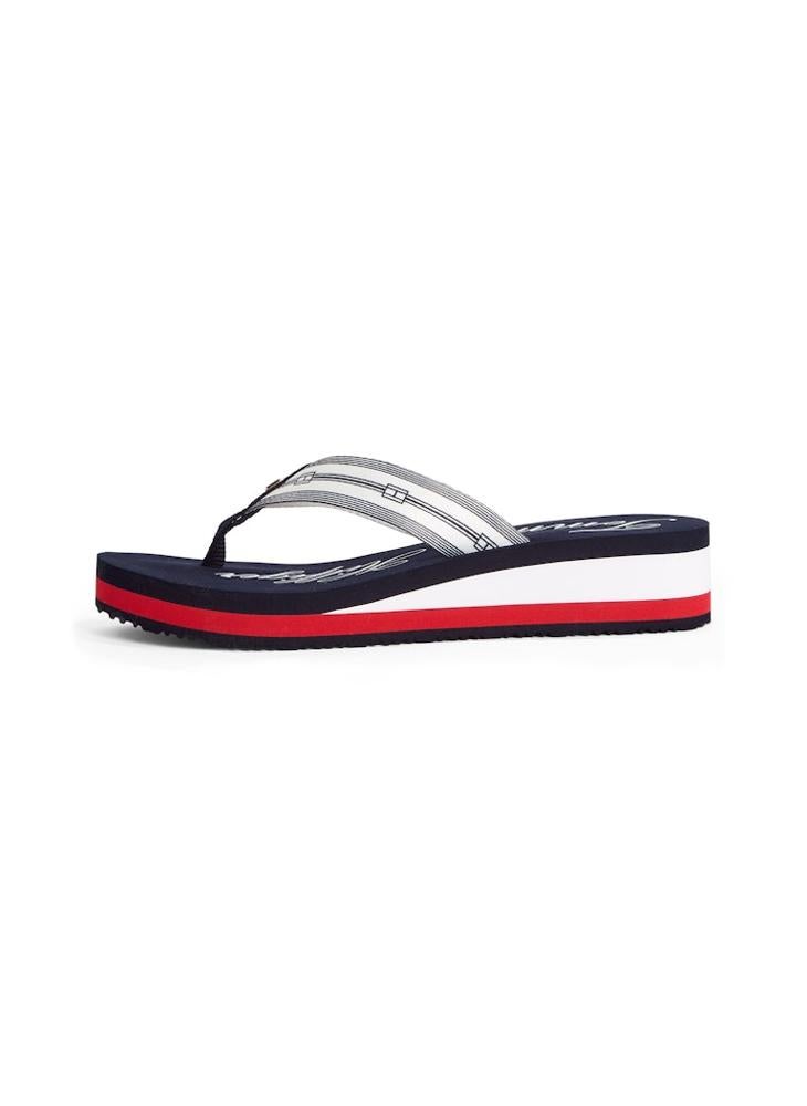 TOMMY HILFIGER - Multi Strap Flip Flop - Image 1