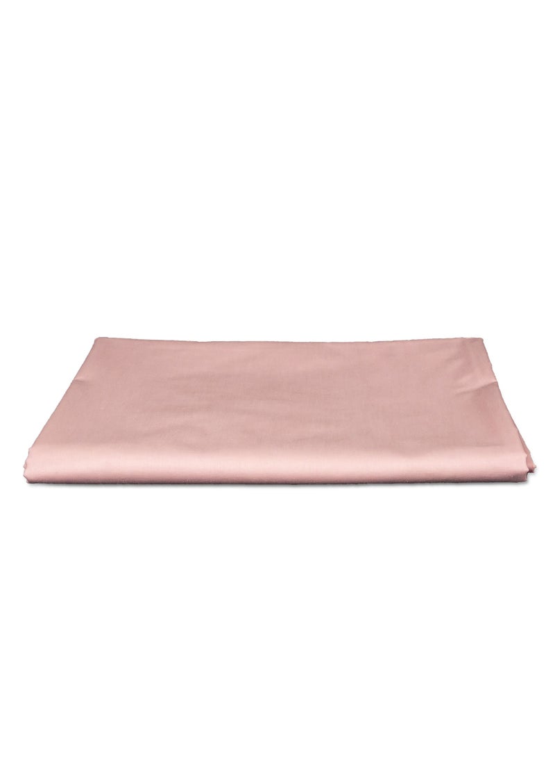 Home of linens ملاءة مسطحة وردية مقاس 180×260  - Image 1