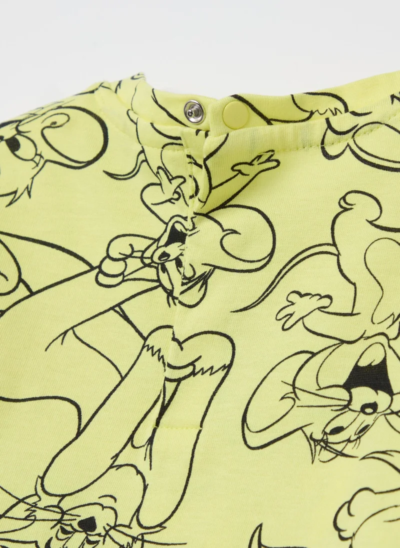 Ovs Jogging Set With Tom & Jerry Print