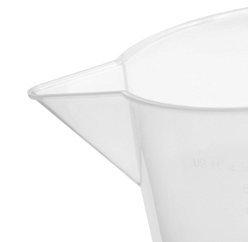 Salco Salco Measuring Jug 5000mL 5 Liter Short Form Polypropylene Plastic Molded Graduations Chemical Resistant Autoclavable Handle for Convenient Lifting Pitcher Large Measuring Cup 1  - Image 4