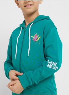 Disney Spiderman Graphic Zip Through  - Image 3