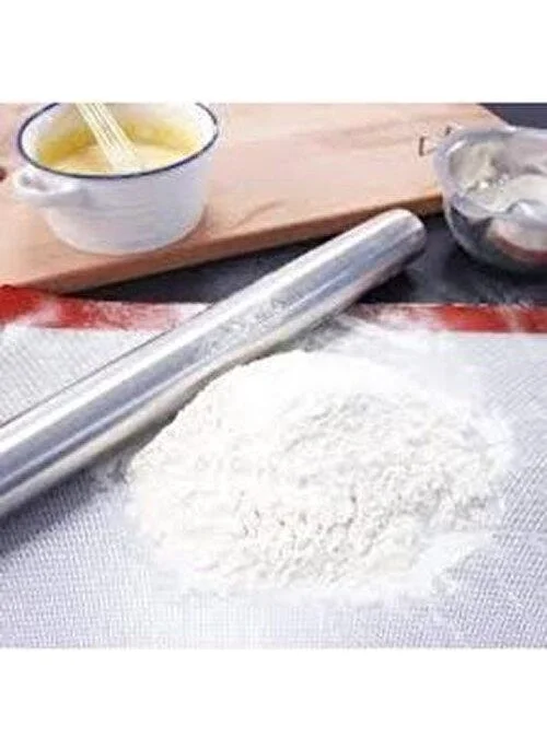 Mavi Trend 50 cm Stainless Aluminum Rolling Pin Practical Dough Rolling Rolling Pin 50 cm