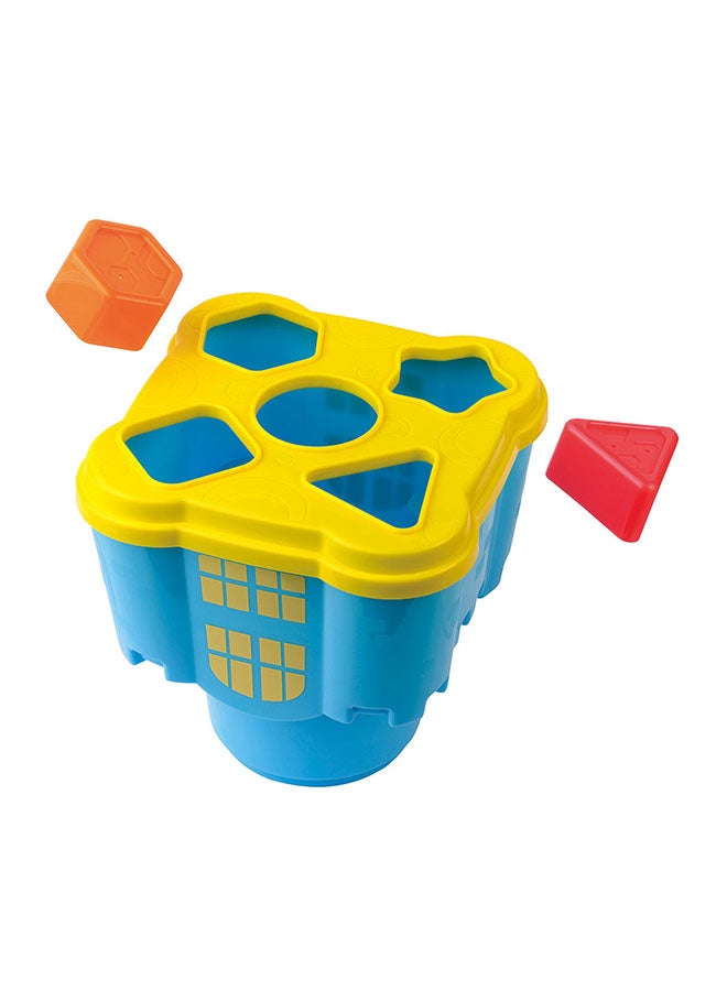 Little Learners Castle Stacking Cups - Stack And Sort Colors, Sizes, Numbers, 22 Inches Tall, 11-Piece Set