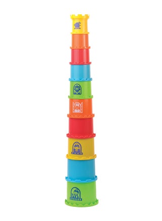 Little Learners Castle Stacking Cups - Stack And Sort Colors, Sizes, Numbers, 22 Inches Tall, 11-Piece Set - pzsku/Z5E3EBE9D59ABF72DDAACZ/45/1751825275/dfc0e8a2-c33d-4fea-94a3-a9f10604d478