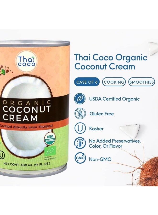 Thai Coco Organic Coconut Cream - Unsweetened - Image 3