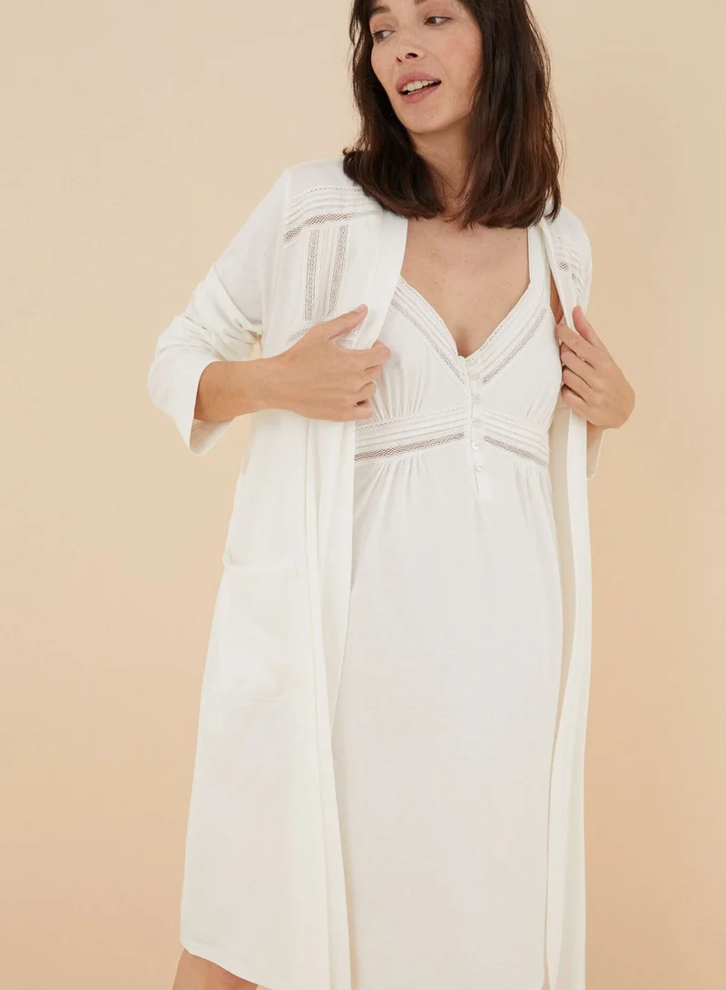 women'secret Pocket Detail Robe