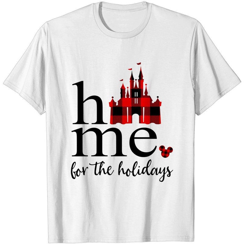 Cross-border European and American Shopping T-shirt Parent-child T-shirt Foreign Trade T-shirt Holiday T European and American Mickey Minnie Family Matching T-shirt - Image 1