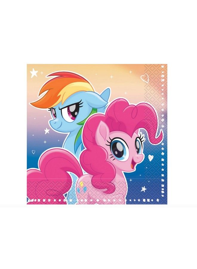 Unique My Little Pony Luncheon Paper Napkins 6.5" X 6.5" 16 Pcs - Image 2