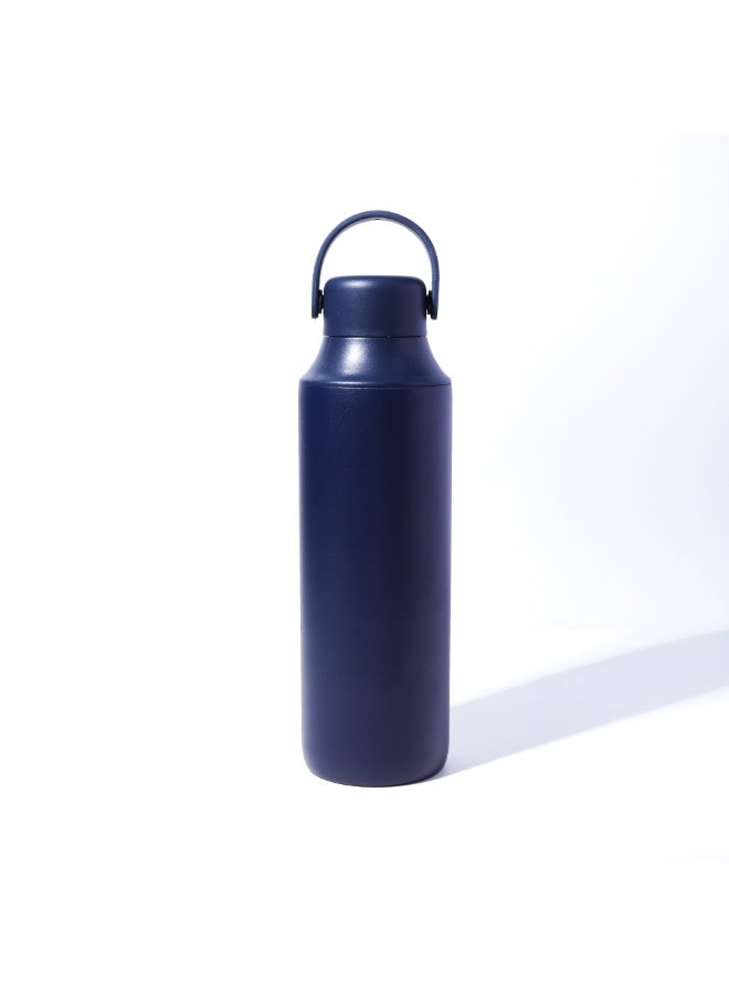 Botella Slim Insulated Water Bottle Flask - Portable Leakproof Stainless Steel for Travel, Sports 600ml, Black - Image 5