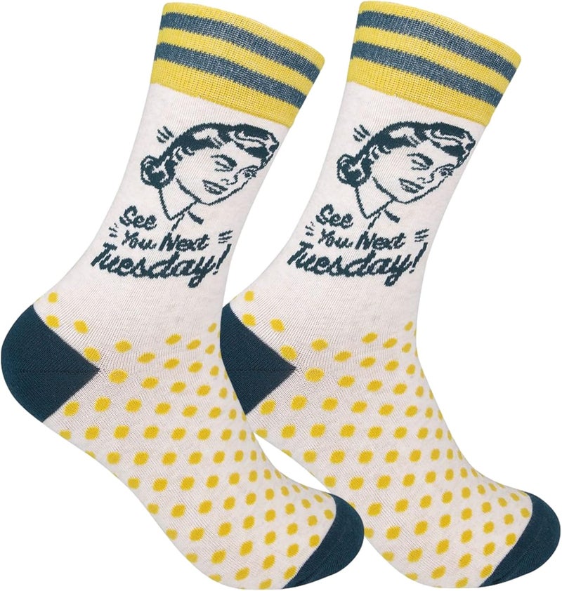 FUNATIC Store Funny and Crazy Socks with Sayings - Novelty Gifts for Men, Women, Teens - Image 1
